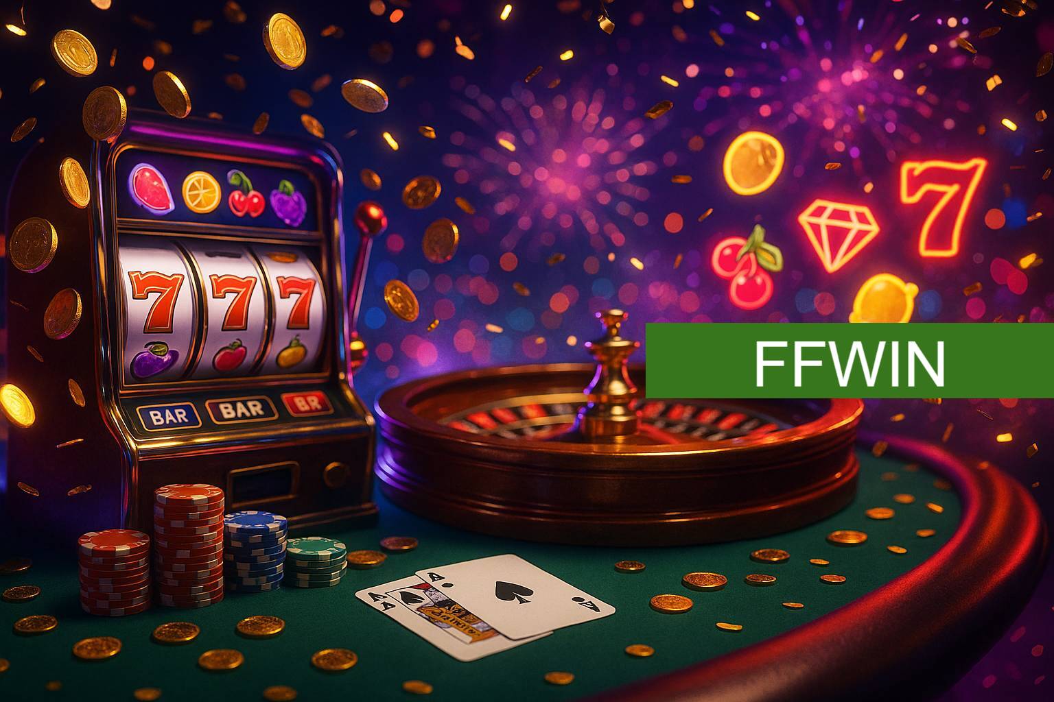 Jogos emocionantes no FFWIN